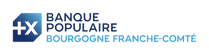 Logo banque populaire de bourgogne franche comté